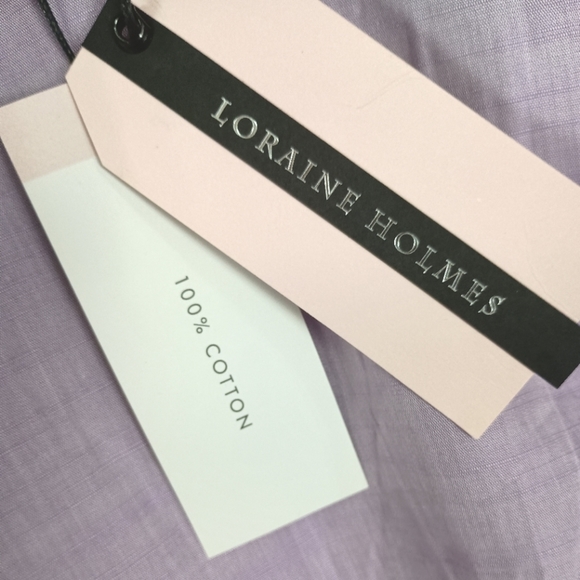 NWT Lorraine Holmes Cropped Top/Jacket in Lilac $319 Small 💜 - Picture 4 of 7